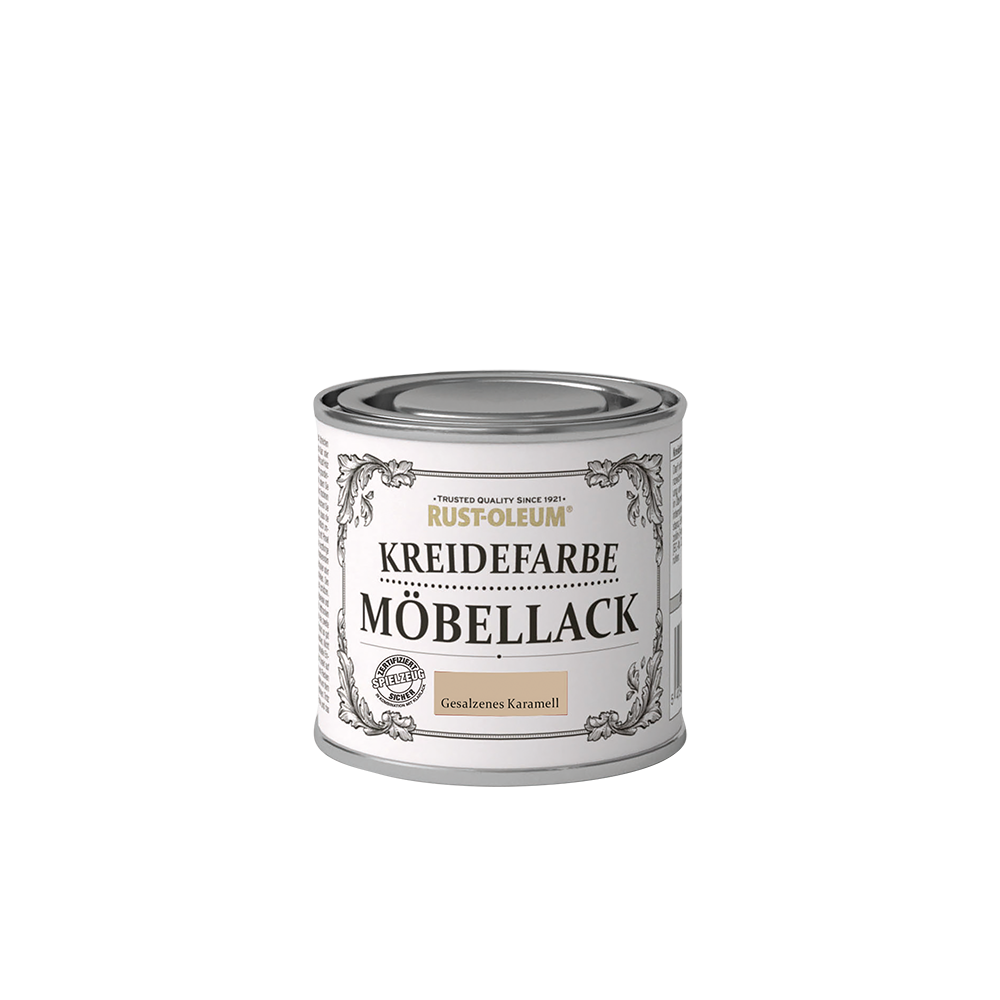 Rust-Oleum Kreidefarbe Möbellack Gesalzenes Karamell 125ml