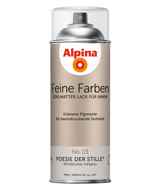 Alpina Feine Farben Sprühlack No. 03 Poesie der Stille® edelmatt 400ml