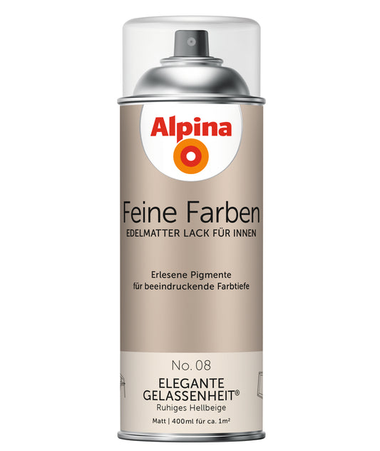 Alpina Feine Farben Sprühlack No. 08 Elegante Gelassenheit® edelmatt 400ml