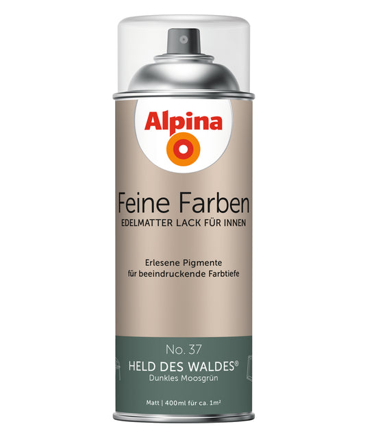 Alpina Feine Farben Sprühlack No. 37 Held des Waldes® edelmatt 400ml