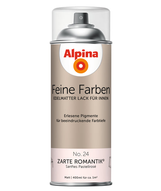 Alpina Feine Farben Sprühlack No. 24 Zarte Romantik® edelmatt 400ml