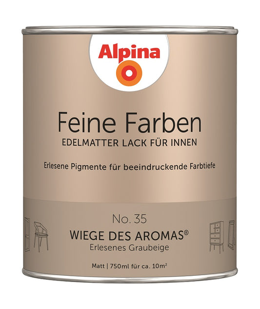 Alpina Feine Farben Lack No. 35 Wiege des Aromas® edelmatt 750ml