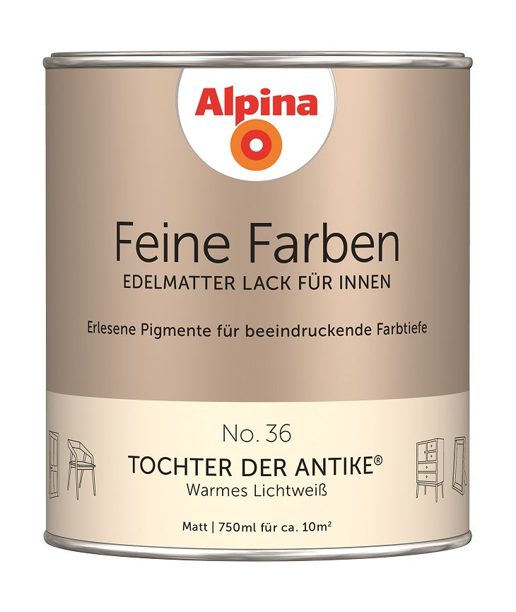 Alpina Feine Farben Lack No. 36 Tochter der Antike® edelmatt 750ml