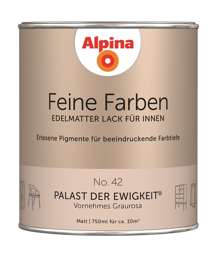 Alpina Feine Farben Lack No. 42 Palast der Ewigkeit® edelmatt 750ml