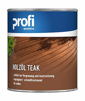 PROFI Holzöl Teak 750 ml