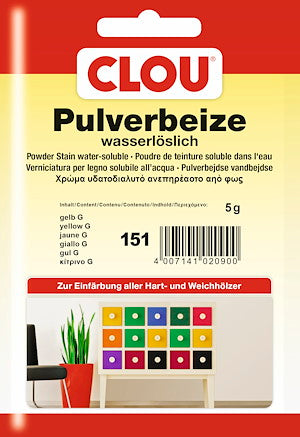 CLOU Pulverbeize Nr. 151 Gelb G