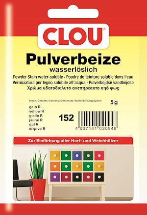 CLOU Pulverbeize Nr. 152 Gelb R