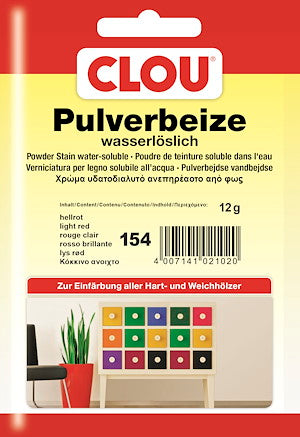 CLOU Pulverbeize Nr. 154 Hellrot