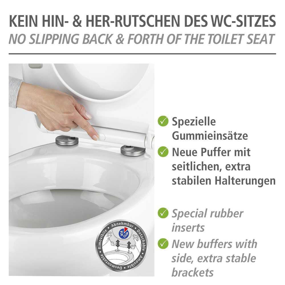 WC-Sitz Rieti weiß Easy Cl. Durop. Promo
