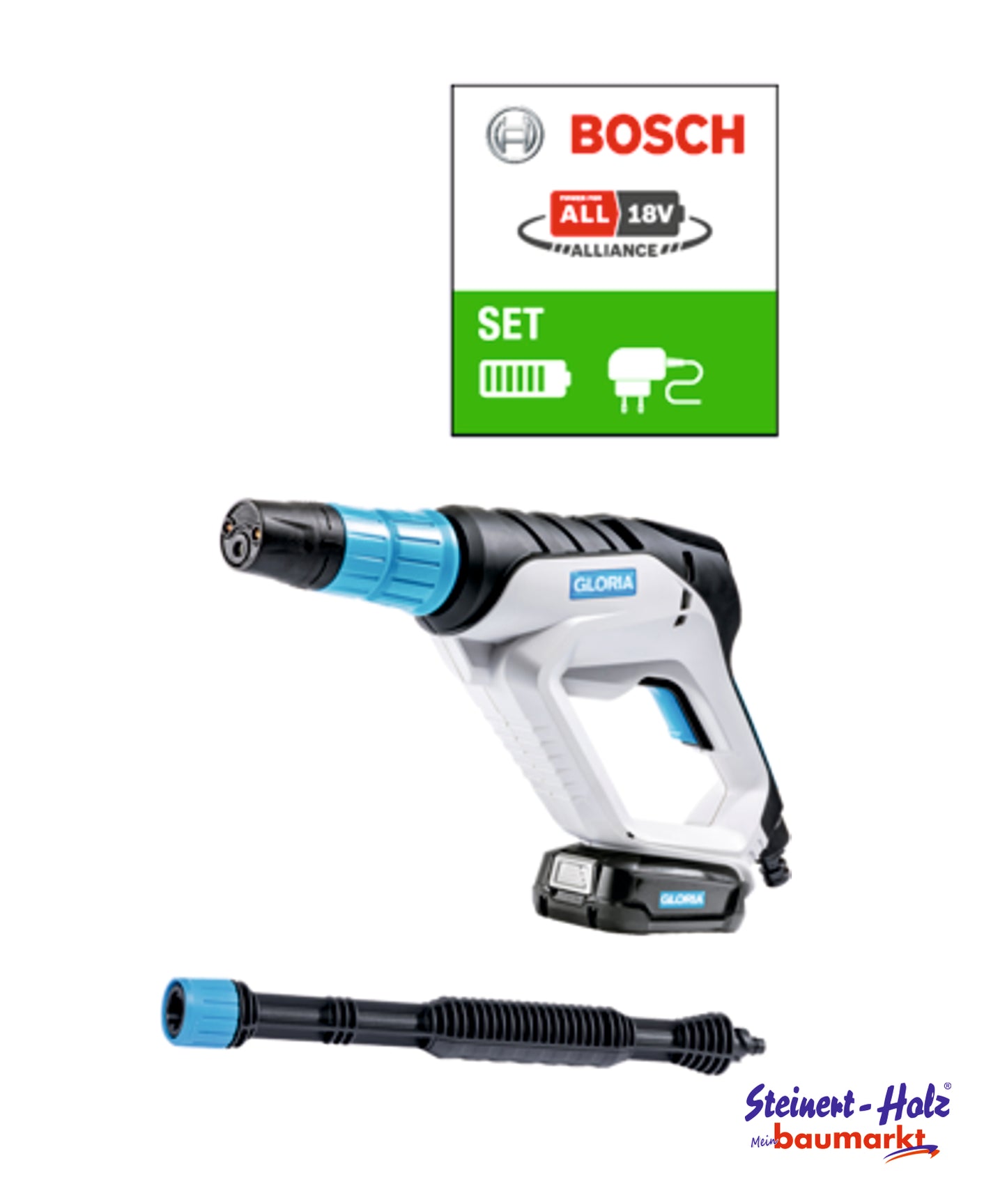 MultiJet 18V Set inkl. 2.5 Ah Akku