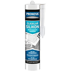 PN Glasklarsilikon 300 ml glasklar