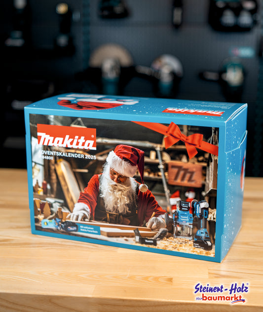 Makita Adventskalender P-84800, 2025, gefüllt mit Werkzeug & Zubehör