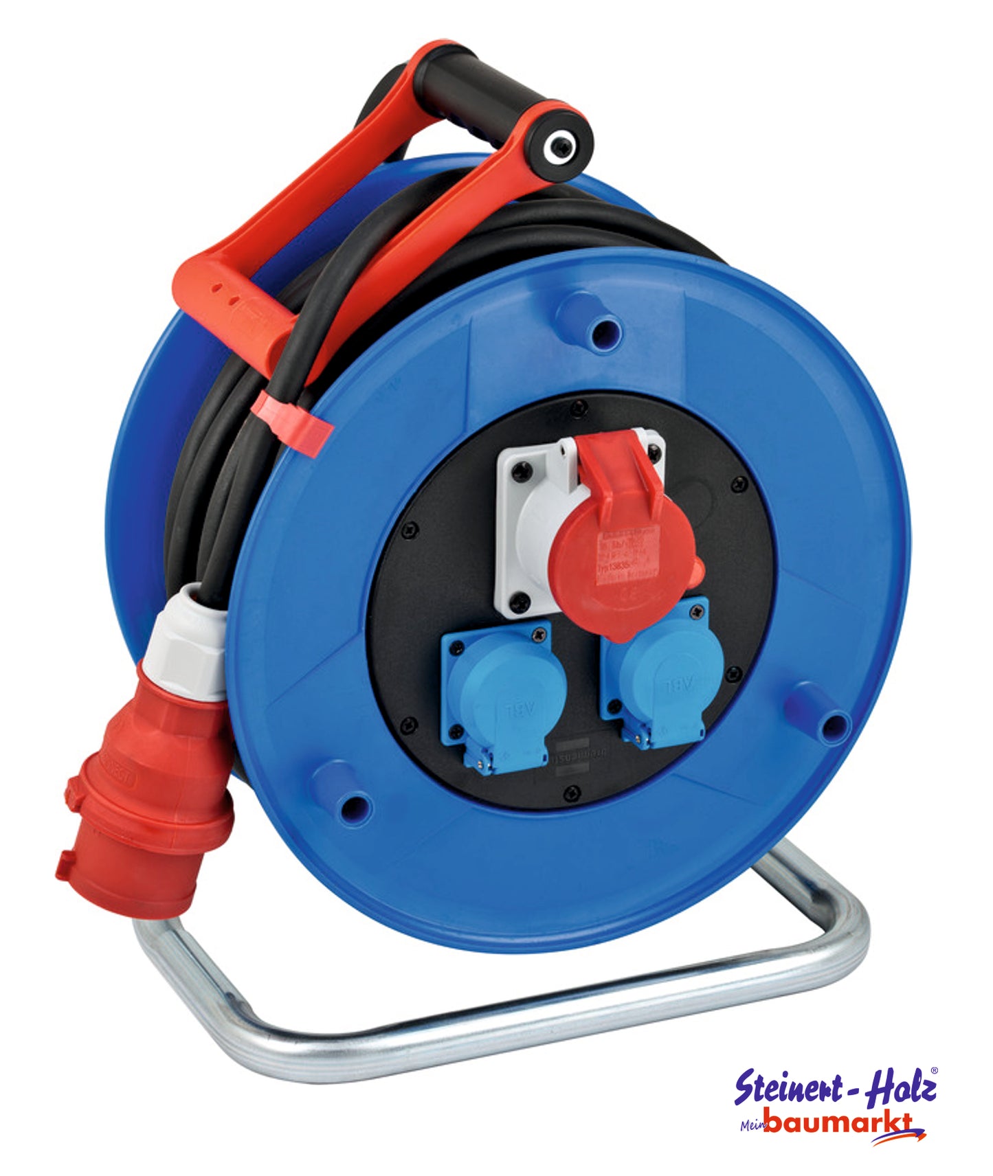 K-Tro. CEE 320 20m H07RN-F5G2.5 CEE400V/16A, 2xSchuko, Thermo