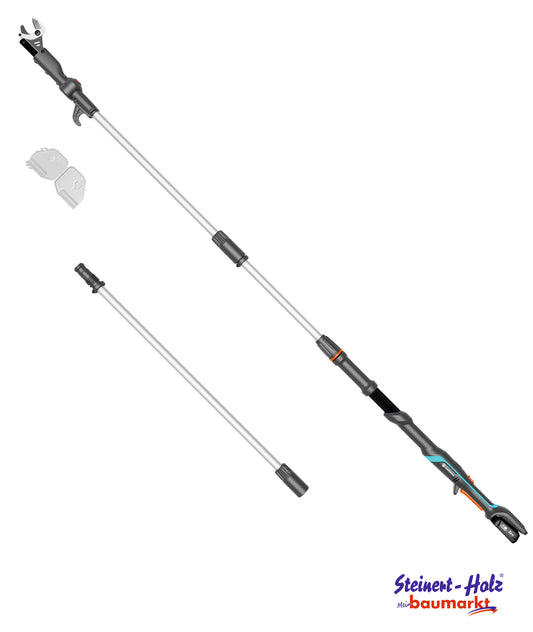 GARDENA Akku-Teleskop-Baumschere HighCut 360/18V P4A Ready-To-Use Set