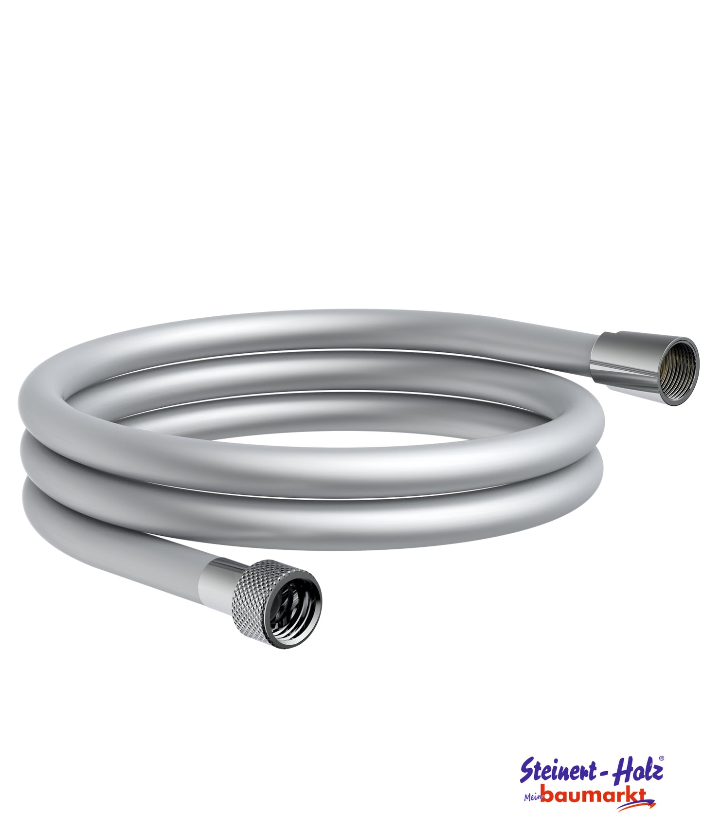 Brauseschlauch 150 cm, Kunststoff, Silber