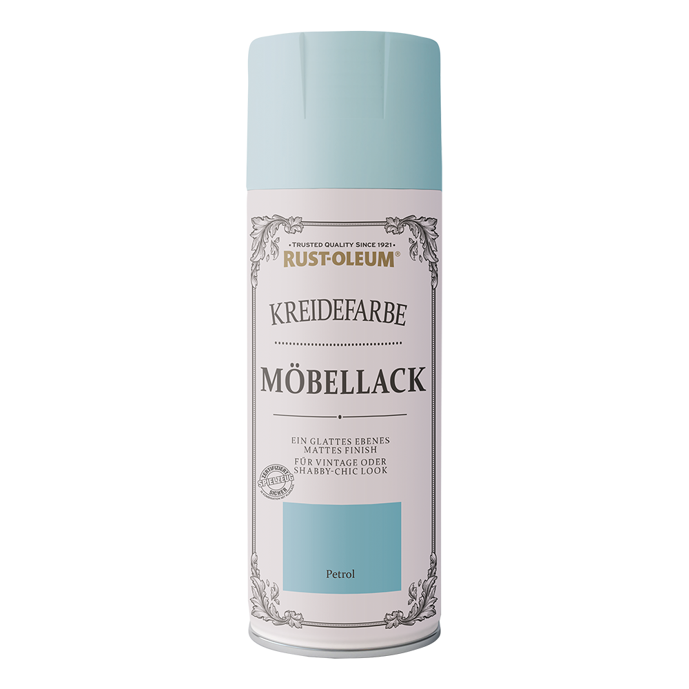 Rust-Oleum Kreidefarbe Möbelsprühlack Petrol 400ml