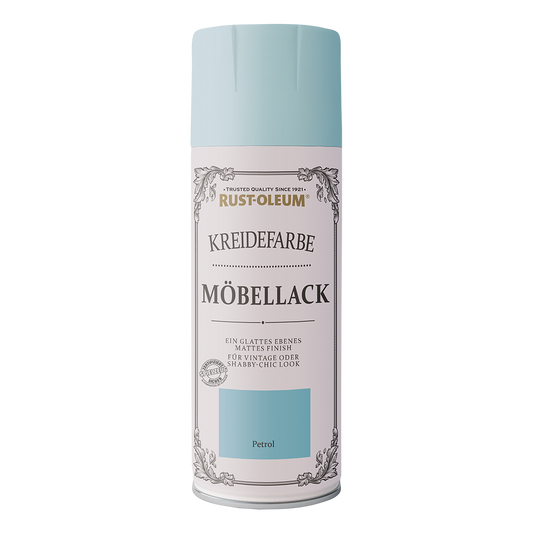 Rust-Oleum Kreidefarbe Möbelsprühlack Petrol 400ml