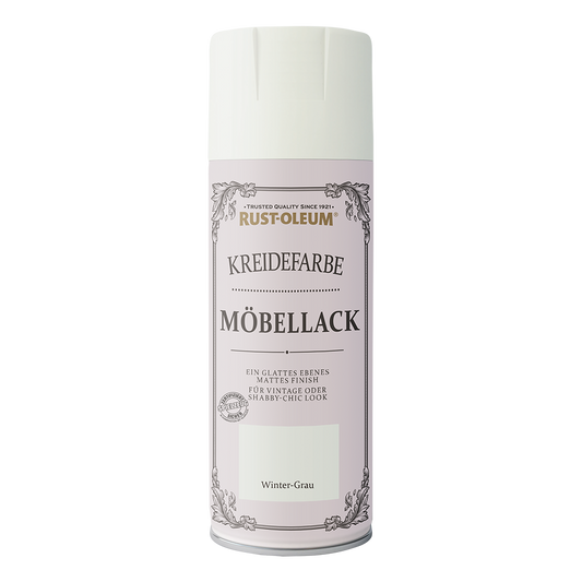 Rust-Oleum Kreidefarbe Möbelsprühlack Wintergrau 400ml
