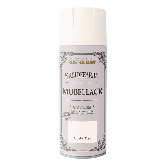 Rust-Oleum Kreidefarbe Möbelsprühlack Porzellanrosa 400ml