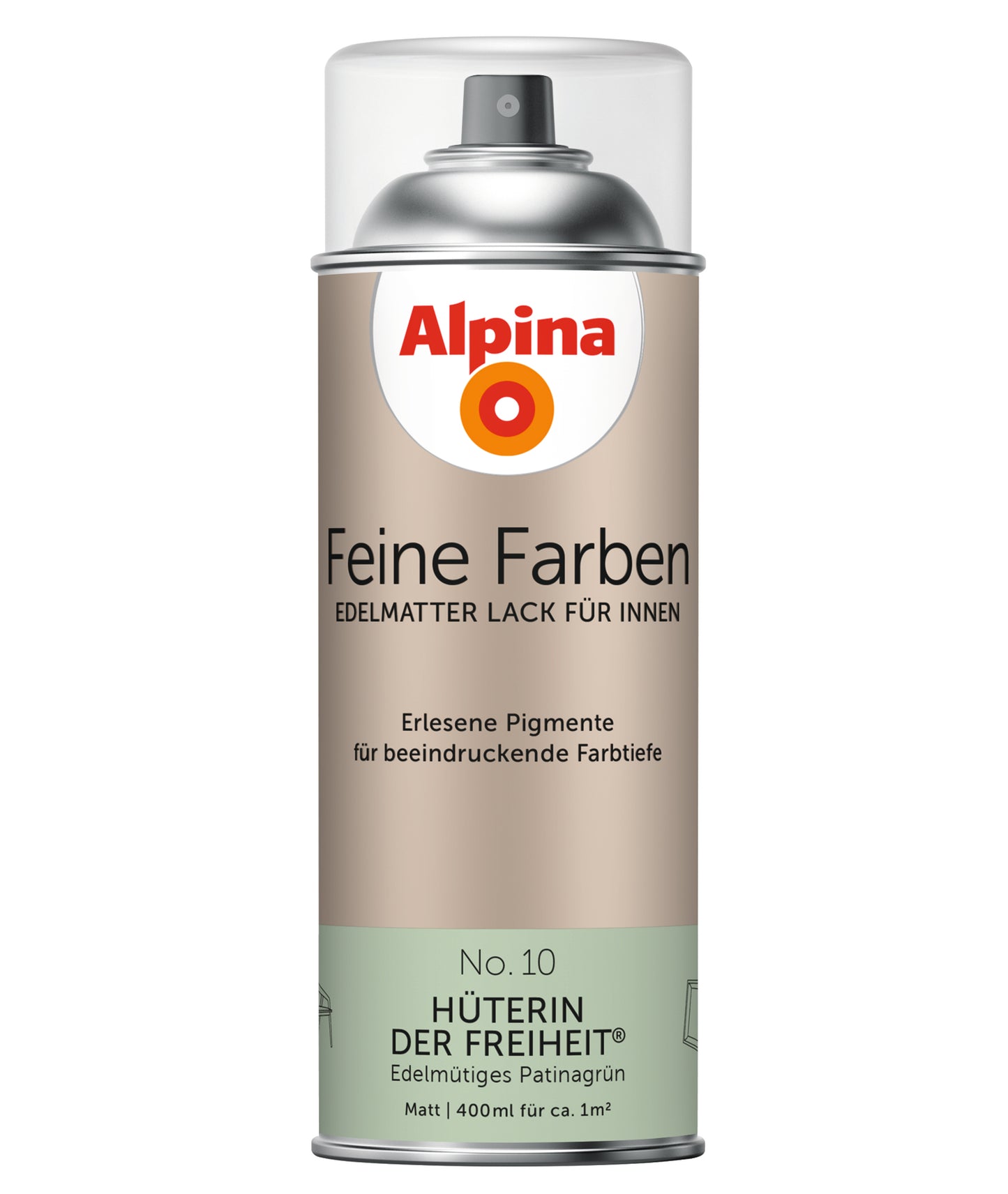 Alpina Feine Farben Sprühlack No. 10 Hüterin der Freiheit® edelmatt 400ml