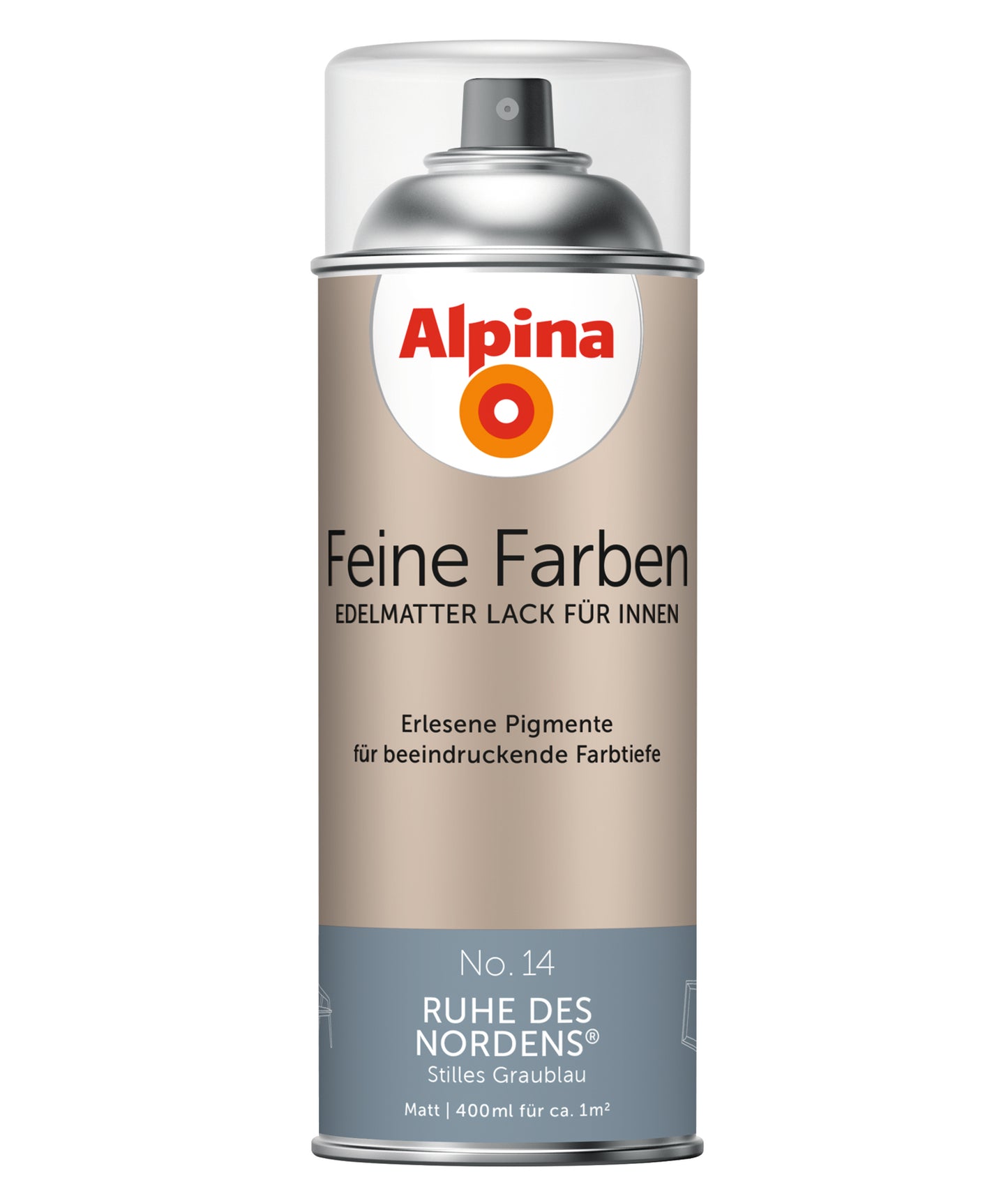 Alpina Feine Farben Sprühlack No. 14 Ruhe des Nordens® edelmatt 400ml