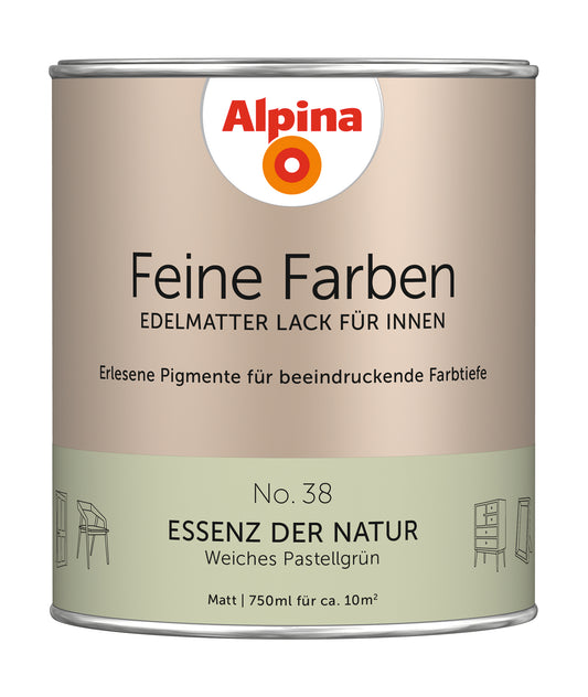 Alpina Feine Farben Lack No. 38 Essenz der Natur edelmatt 750ml