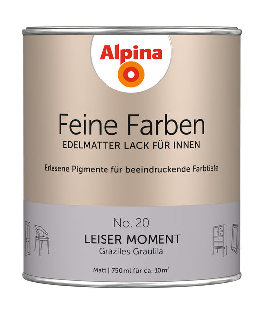 Alpina Feine Farben Lack No. 20 Leiser Moment edelmatt 750ml