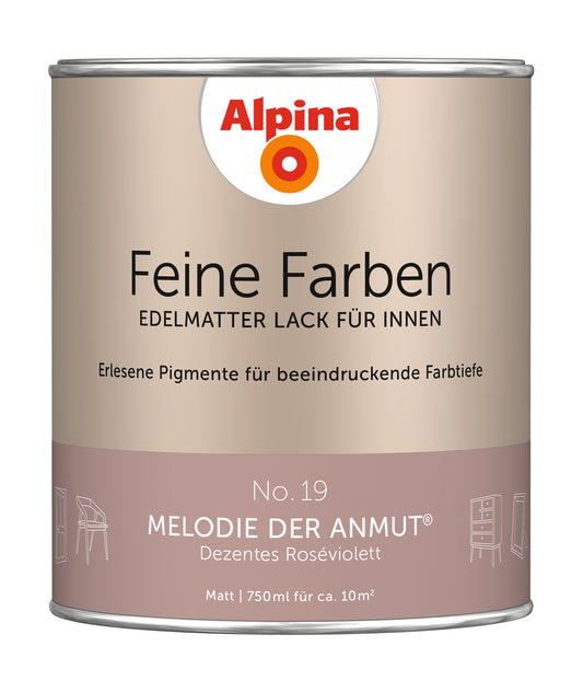 Alpina Feine Farben Lack No. 19 Melodie der Anmut® edelmatt 750ml
