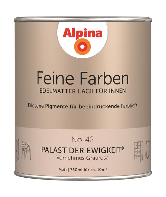 Alpina Feine Farben Lack No. 42 Palast der Ewigkeit® edelmatt 750ml