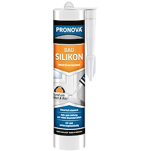 Pronova Bau-Silikon 300 ml, Tiefbraun