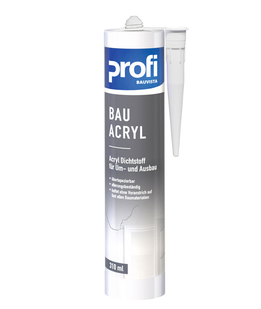 PROFI Bau Acryl 310 ml Weiss
