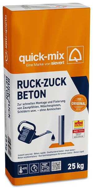 Quick-Mix Ruck Zuck-Beton 25 kg