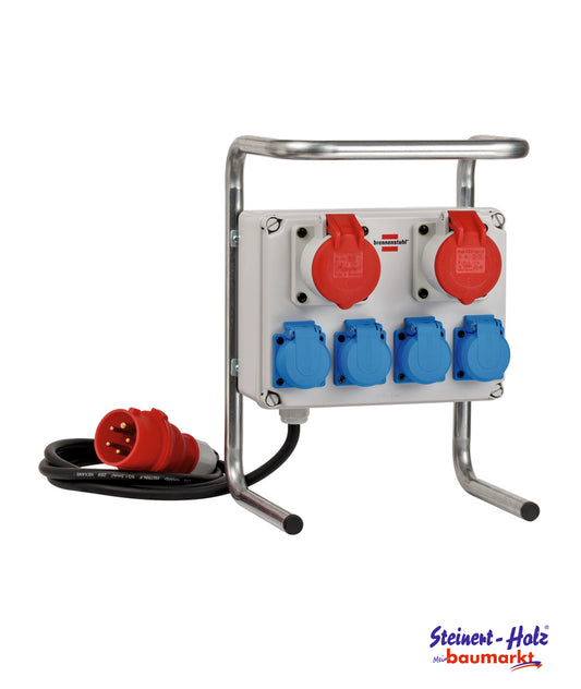 Kleinverteiler BKV 2/4G 2m H07RN-F5G1.5 2xCEE400V/16A +4xSchuko