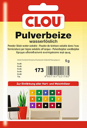 CLOU Pulverbeize Nr. 173 Teak