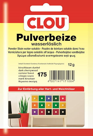 CLOU Pulverbeize Nr. 175 Kirschbaum Dunkel