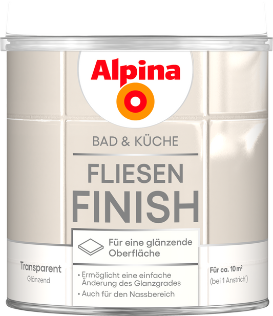 Alpina Bad & Küche Fliesen-Finish GL 750ml