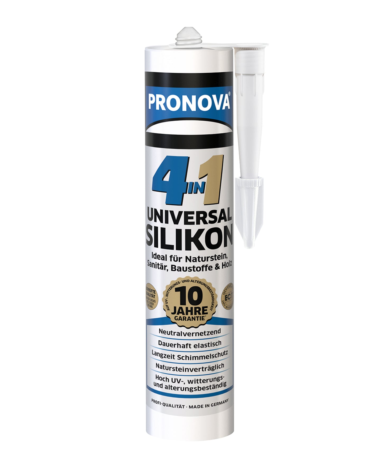Pronova Universalsilikon 4in1 300 ml transparent