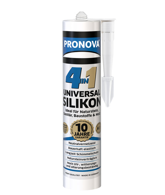 Pronova Universalsilikon 4in1 300 ml transparent