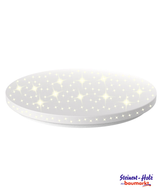 LED Wand- und Deckenleuchte Promina-S Sternenhimmel rund 12W 1200 lm WW
