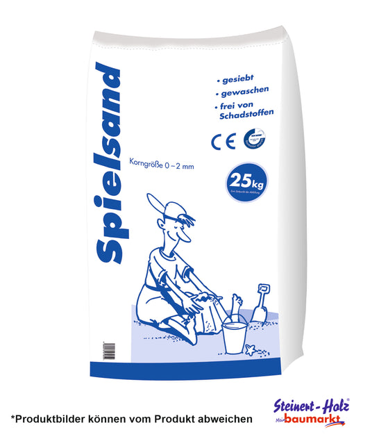 Spielsand 0-0,2 mm, 25 kg
