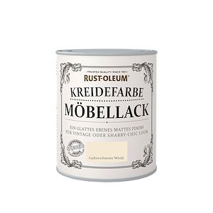 Rust-Oleum Kreidefarbe Möbellack Gebrochenes Weiß 750ml