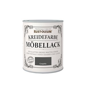 Rust-Oleum Kreidefarbe Möbellack Graphit 750ml