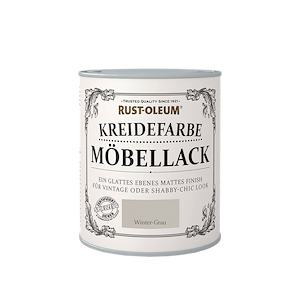 Rust-Oleum Kreidefarbe Möbellack Wintergrau 750ml