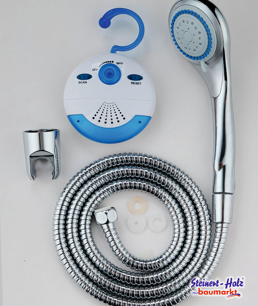 SHOWER&SWING Handbrause-Set, Chrom, mit Duschradio