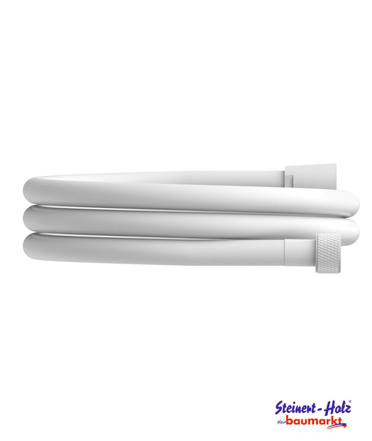 Brauseschlauch 150 cm, Kunststoff, Weiß matt