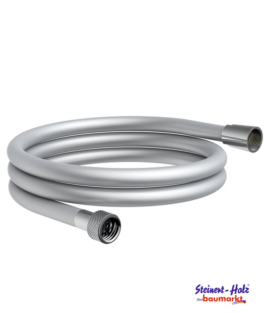 Brauseschlauch 150 cm, Kunststoff, Silber